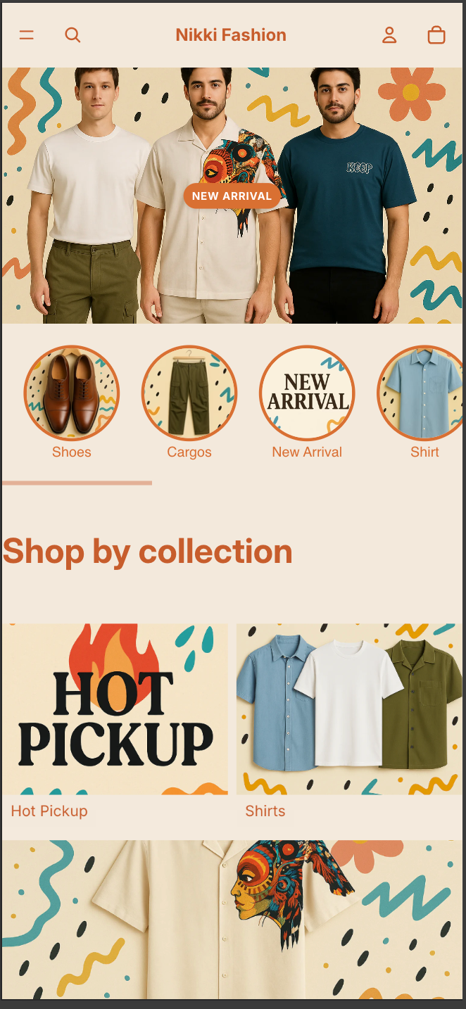 NikkiFashion - E-Commerce Clothing Store