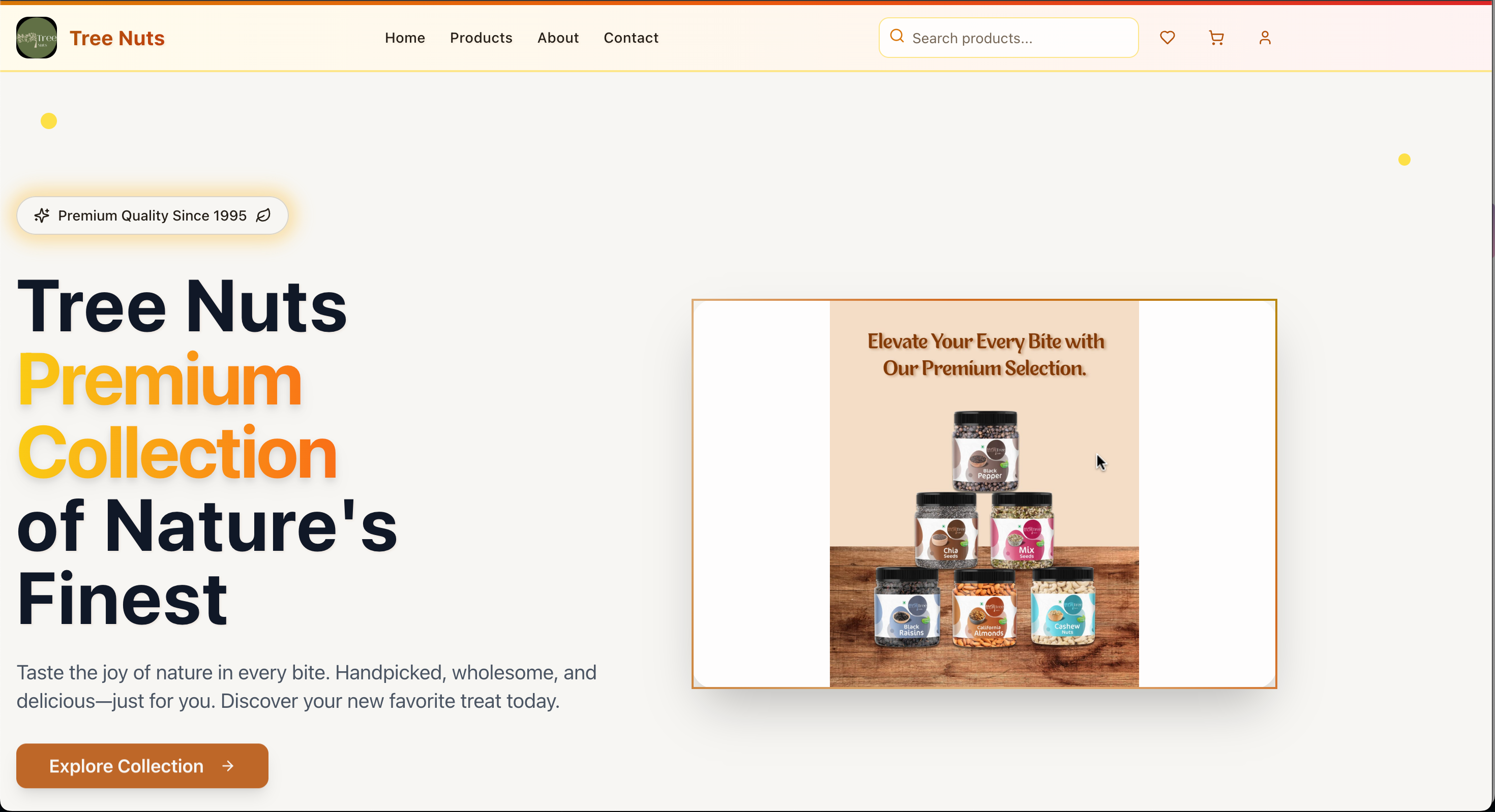 Tree Nuts - E-Commerce Platform